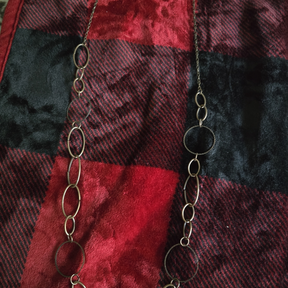 Elegant Gold Chain Link Necklace